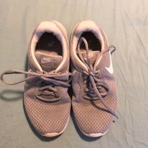 Grey Nike shoes